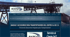 Desktop Screenshot of batsadelcentro.com.mx